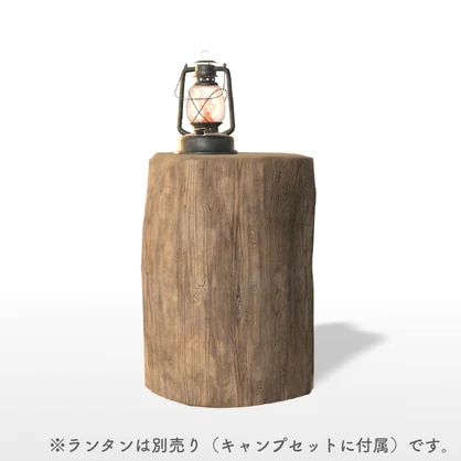 【VRC想定】木のスツール(Wood Stool)