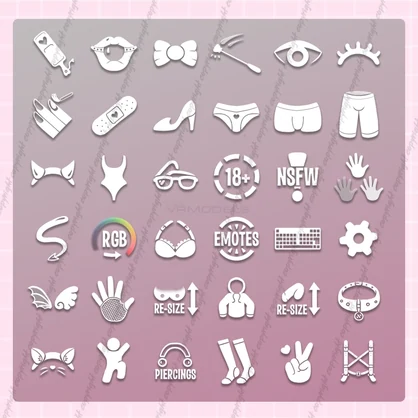 【 VRCHAT CUSTOM Icons 】