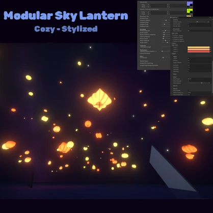 天灯｜Sky Lantern VFX
