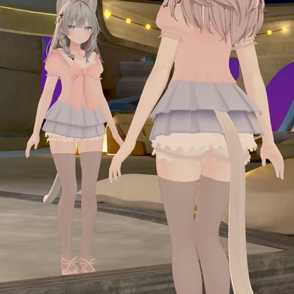 【MA】【しなの対応】Nocturne【VRChat向け衣装モデル】