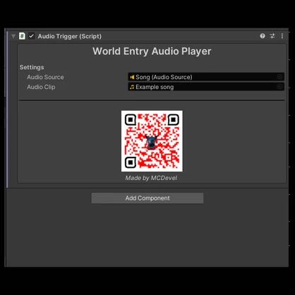VRChat World Entry Audio Player