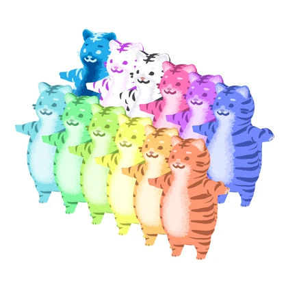 Fat tiger