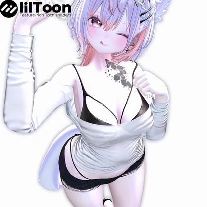 リアルスキンマテリアルプリセット【liltoon用】