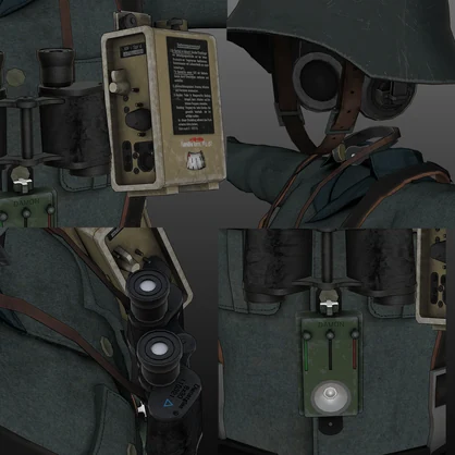 【VRCHAT想定】フェルトグラウ 戦闘服セット