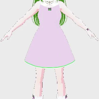 3Dアバター　ベル　VRChat