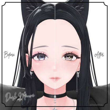 【海咲/Misaki】Luneclat Makeup＆Eyetexture