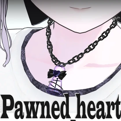 【ネックレス】Pawned_Heart【VRC想定アクセサリー】