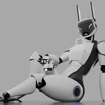 F1L-00 a.k.a Filo (Robot model for VRChat)