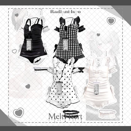 【💗メルトハート💗】Melt heart 17アバター対応Radiant-iseo