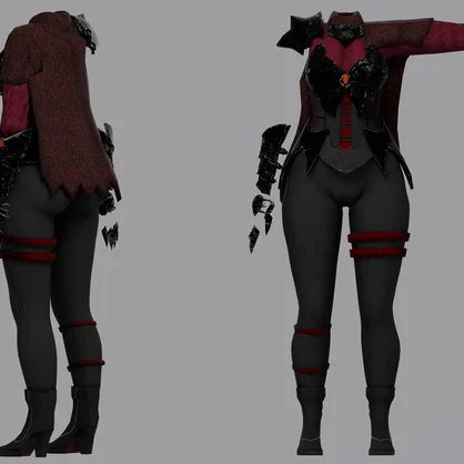 (VRChat) Cassandra's Outfit