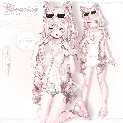 [24時間限定890円] Girly Summer 14 colors💕 15アバター対応！