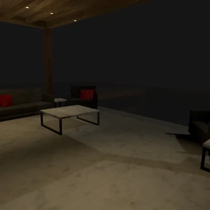Modern Single Room VRChat Avatar World Quest Ready