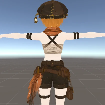 【VRChat想定モデル】ランタン-Lantern-