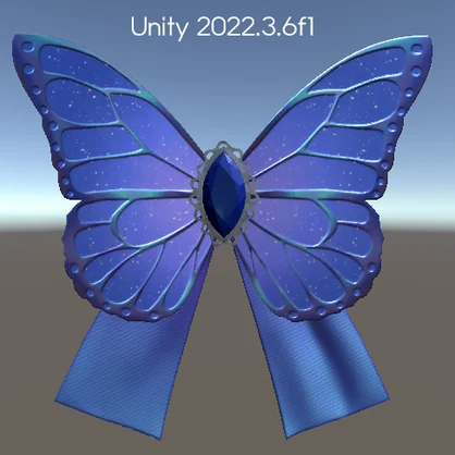 ５００フォローのお礼－蝶々の飾り(ButterflyDecoration)