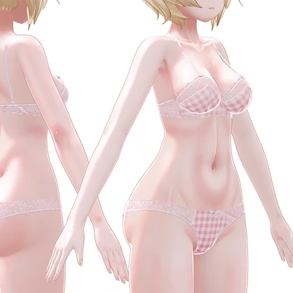 【R-15】まよちゃん専用ナチュラルメイク＆ボディブラシ【PSD・CLIP形式】