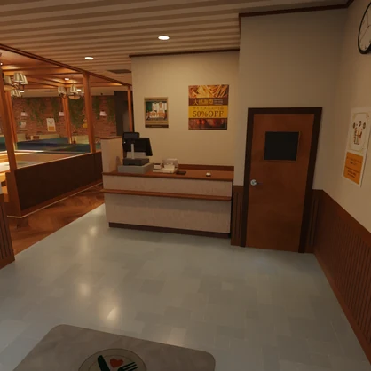 【Blender】ファミリーレストラン　Family restaurant