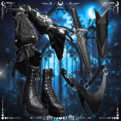 ✨ 【12アバター対応】Lunar Shard【VRChat向け衣装モデル】