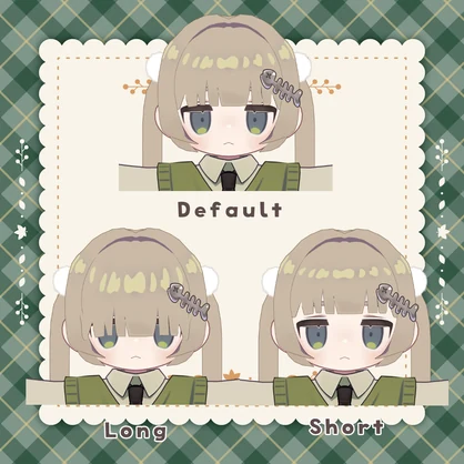 【髪型】シンプルロングツイン【キプフェル対応】