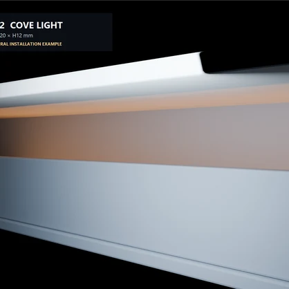 【3Dモデル】建築間接照明6種セット｜Architectural Indirect Lighting Kit【Unity・VRChat PC／MN-013】