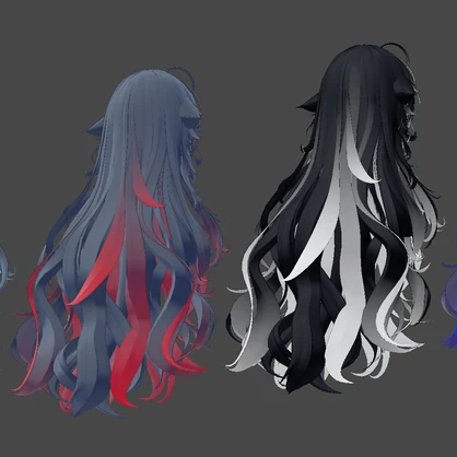 【♥ Dahlia_Hair ♥専用】グラデーション&メッシュの変更
