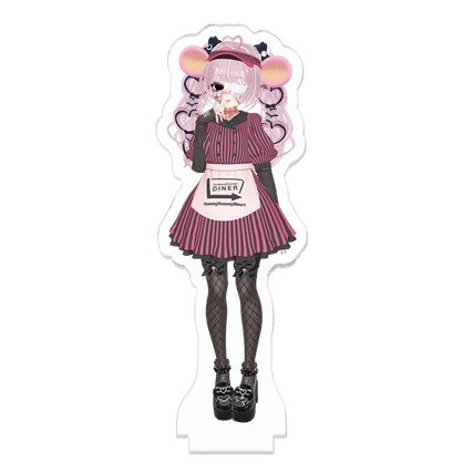 やみかわコンセプトダイナーやみやみはーと　つながるアクスタ あかがねさる