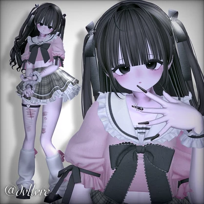 Noir Ribbon makeup+傷texture【しなの対応】