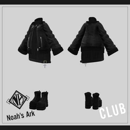 「ゾメちゃん」専用【3D衣装モデル】CLUB