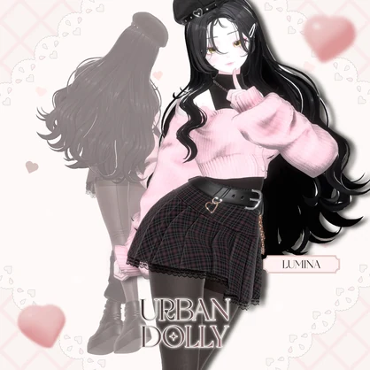 【PB】【18アバター対応】 Urban Dolly 【VRChat想定】