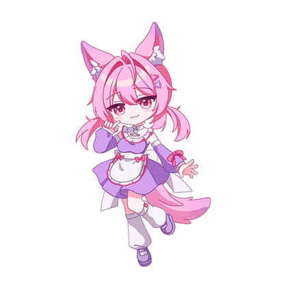 プラムちゃんアクリルスタンド／キーホルダー＆3Dモデル