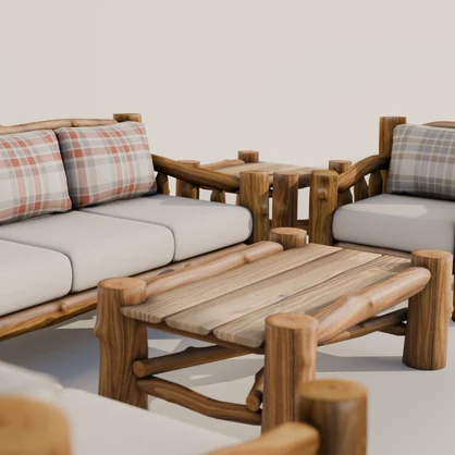 Cozy Woodland Furniture Set