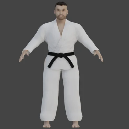 【3Dキャラクター】押忍！格闘おじさん