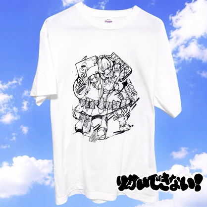 【GOODS】真冬キプフェルTシャツ【りかいできない！】