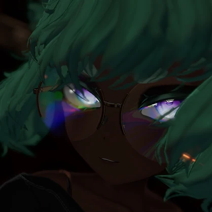 ▣Mercurial V.o.I.D: Round Glasses (No Frame)▣