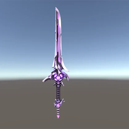 【VRChat想定】タクティカルサイバーソード "VenomBlade"
