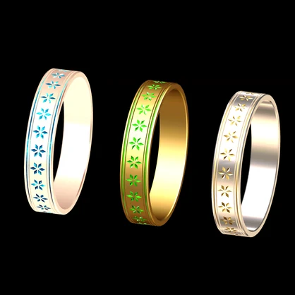 VRC想定モデル『Simple Ring Set03』