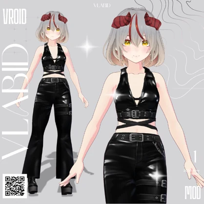Cyber Outfit Set| VRoid Outfit| VRoid Texture| Customitem