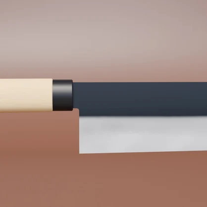 包丁セット　3Dモデル