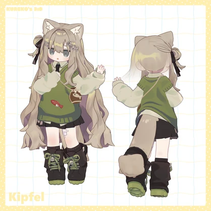 【VRChat向け】くろっしぇぽーち【複数アバター対応】
