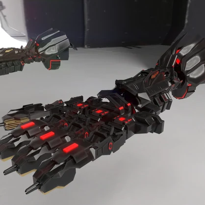 戦闘用義手　CFA-MA-1　【VRChat想定】