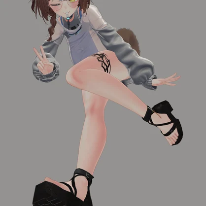 [13アバター対応]punksandal