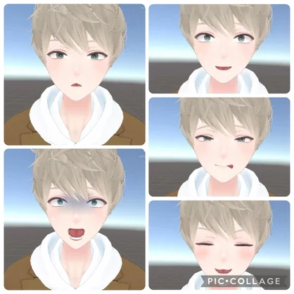 【日瑚（にこ）/Nico 専用】お兄さん顔ブレンドシェイプ【VRChat想定/表情追加】