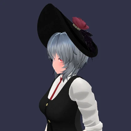 シルクハット風　編み笠