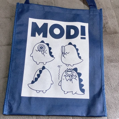 MODIマスコットキャラクター「モディラくん」トートバック