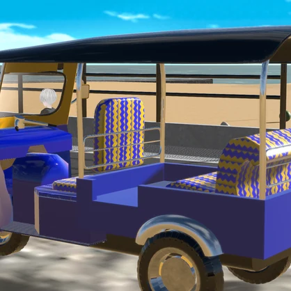VRChat想定 トゥクトゥク