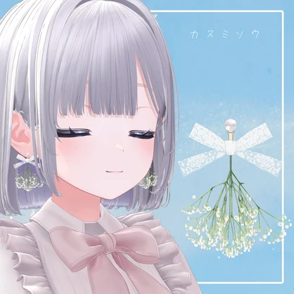 🌷春の花束イヤリングセット🌷