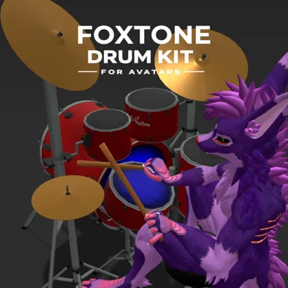 FoxTone Drum Kit for VRChat