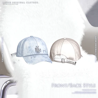 【3D】LAYON Signature Cap #LAYON服 ＃LAYONコーデ