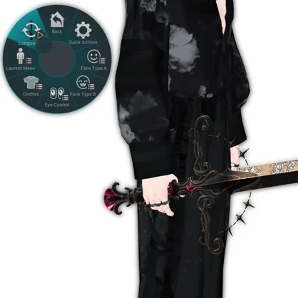 Dark Fantasy Longsword,Manuka,Komano {ダークファンタジー ロングソード , マヌカ - コマノ}