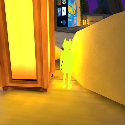 【VRC色塗りかくれんぼ】ちょっとカメレオンぎみっく/ VRChat Hide and seek color change gimmick