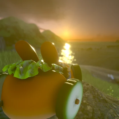 オリジナル3Dアバター ぶっぶー(Bubbuw)